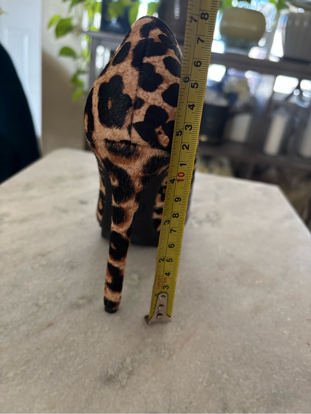 DKNY Leopard Print Pointed Toe Stiletto Pumps - Women's - Picture 3 of 4